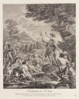 KG 14659
<br/>
De prediking van Johannes de Doper
<br/>
<em>Lépicié, François Bernard (1698-1755)</em>